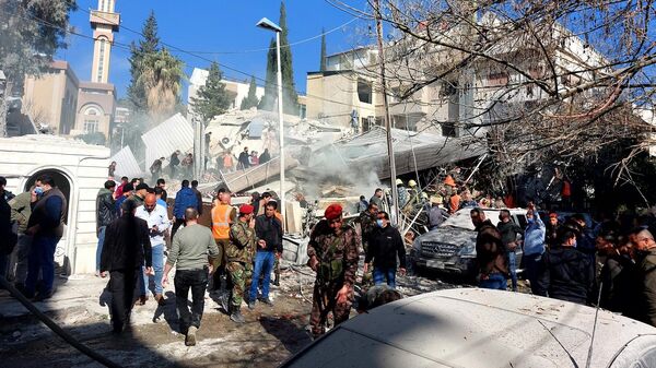 Израильский удар в Дамаске - Sputnik Արմենիա
