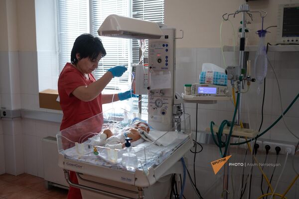 ԵՊԲՀ «Մուրացան» համալսարանական հիվանդանոցի մանկաբուժական և նորածնային վերակենդանացման կլինիկան - Sputnik Արմենիա