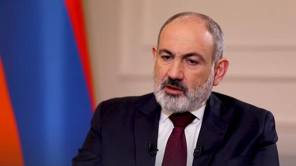 Премьер-министр Никол Пашинян дает интервью британской The Telegraph - Sputnik Армения