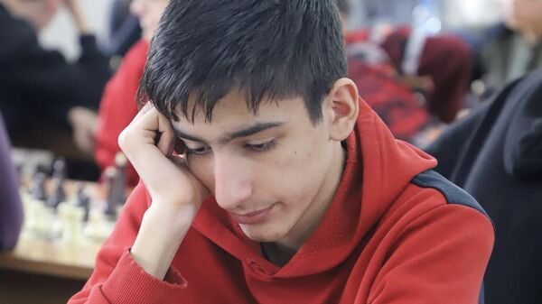 Радик Абраамян на международном шахматном турнире 20th Caspian Sea International Chess Festival - Sputnik Армения