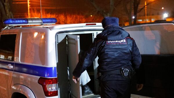 Ночное дежурство наряда полиции в Белгороде - Sputnik Армения