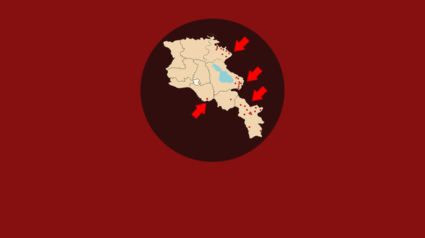 Населенные пункты Армении, так или иначе контролируемые Азербайджаном - Sputnik Армения