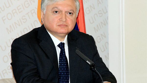 Глава МИД Армении Эдвард Налбандян - Sputnik Արմենիա