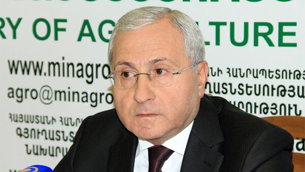 Министр сельского хозяйства РА Серго Карапетян - Sputnik Армения