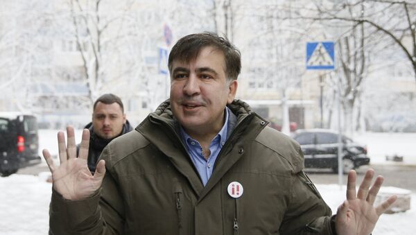 Михаил Саакашвили в Киеве - Sputnik Армения