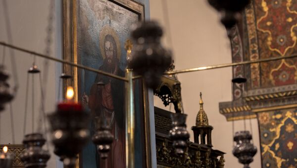 Рождественская литургия в Эчмиадзинском кафедральном соборе - Sputnik Արմենիա