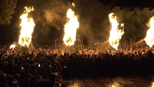 Новогодняя церемония изгнания демонов прошла в японском Куруме - Sputnik Армения
