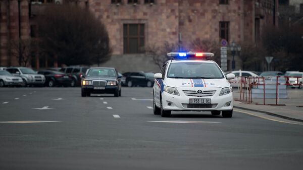 Машина дорожной полиции - Sputnik Արմենիա