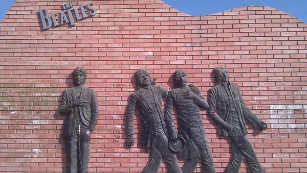 Памятник группе The Beatles в городе Улан-Батор, Монголия - Sputnik Արմենիա