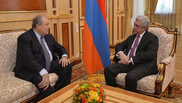 Серж Саргсян и Армен Саркисян - Sputnik Արմենիա