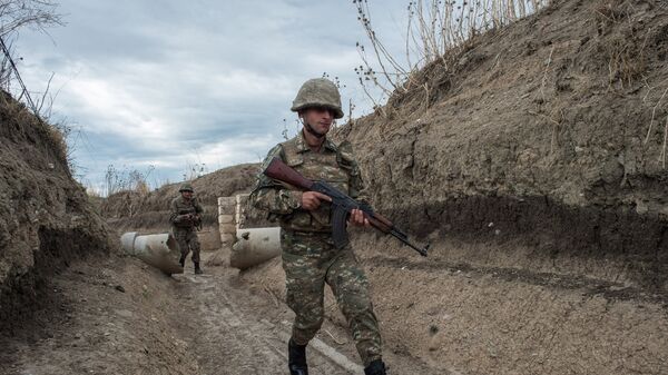Военнослужащие Армии обороны Карабаха - Sputnik Армения