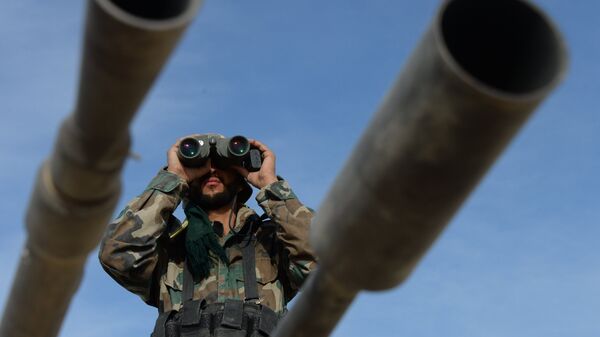 Военнослужащий сирийской армии. Архивное фото. - Sputnik Армения