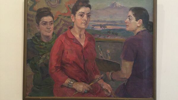 Галерея сестер Асламазян в Гюмри - Sputnik Армения