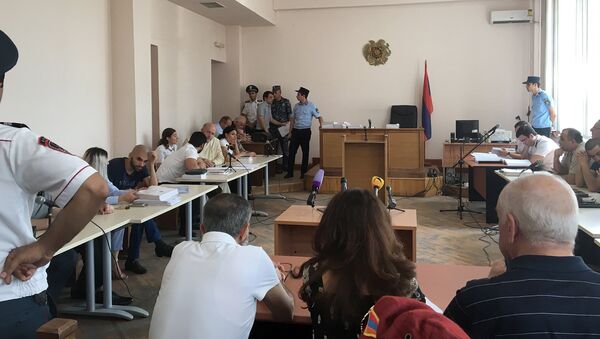 Суд над бывшим замминистра обороны РА Вааном Ширханяном по делу о преступной группировке - Sputnik Արմենիա