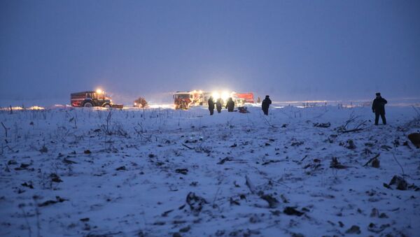 Крушение пассажирского самолета в Московской области - Sputnik Արմենիա