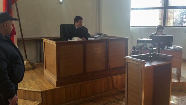 Первое судебное заседание по делу об убийстве военослужащего 102 военной базы РФ в Гюмри Дмитрия Ялпаева - Sputnik Армения