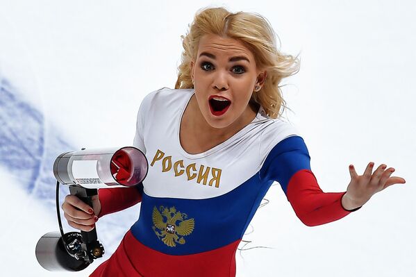 Ռուսաստանի հավաքականի երկրպագու գեղեցկուհին - Sputnik Արմենիա