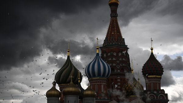 Покровский собор на Красной площади в Москве - Sputnik Армения
