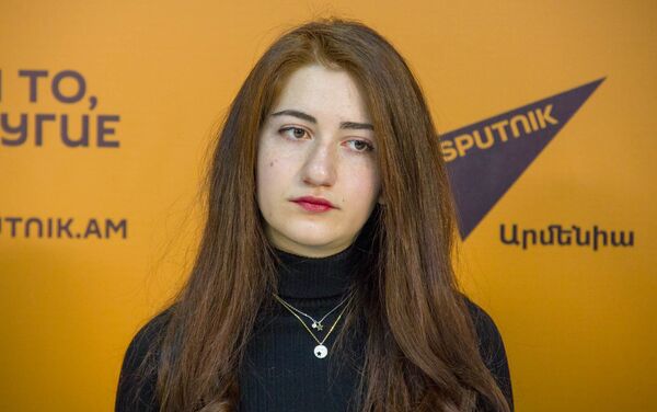 Студентка Ереванской государственной консерватории имени Комитаса Ани Балян - Sputnik Армения