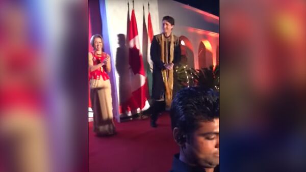 Индийские танцы премьера Канады - Sputnik Армения