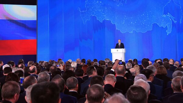 Ежегодное послание президента РФ Владимира Путина Федеральному Собранию - Sputnik Արմենիա
