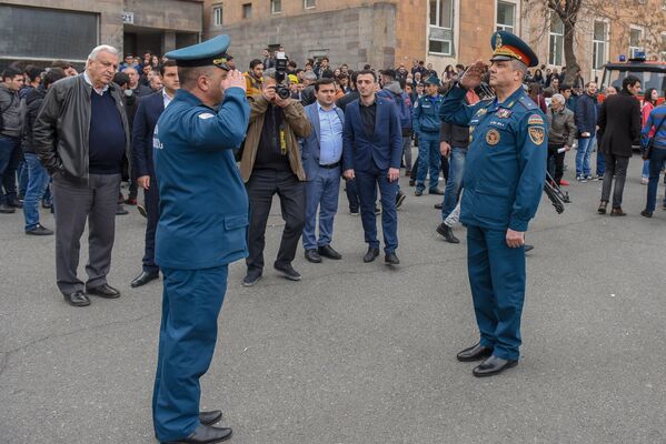 Учения по гражданской обороне в Ереване - Sputnik Армения