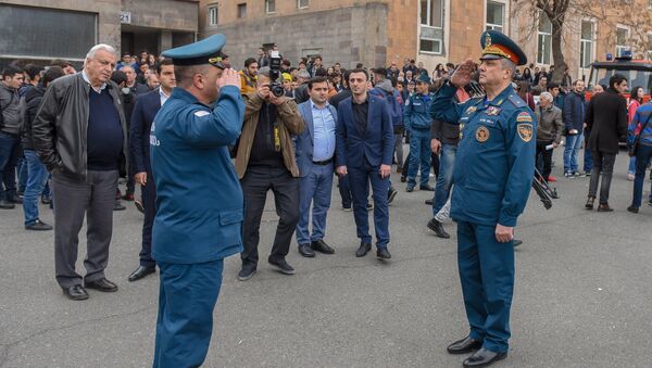 Учения по гражданской обороне в Ереване - Sputnik Արմենիա