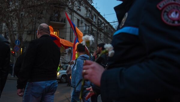 Шествие посвященное 10-летию мартовских событий 2008 года - Sputnik Արմենիա