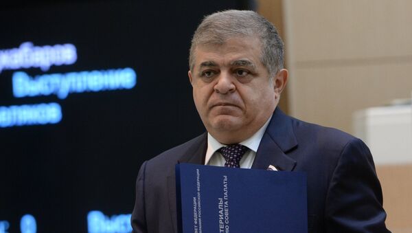 Первый заместитель председателя Комитета Совета Федерации по международным делам Владимир Джабаров  - Sputnik Армения