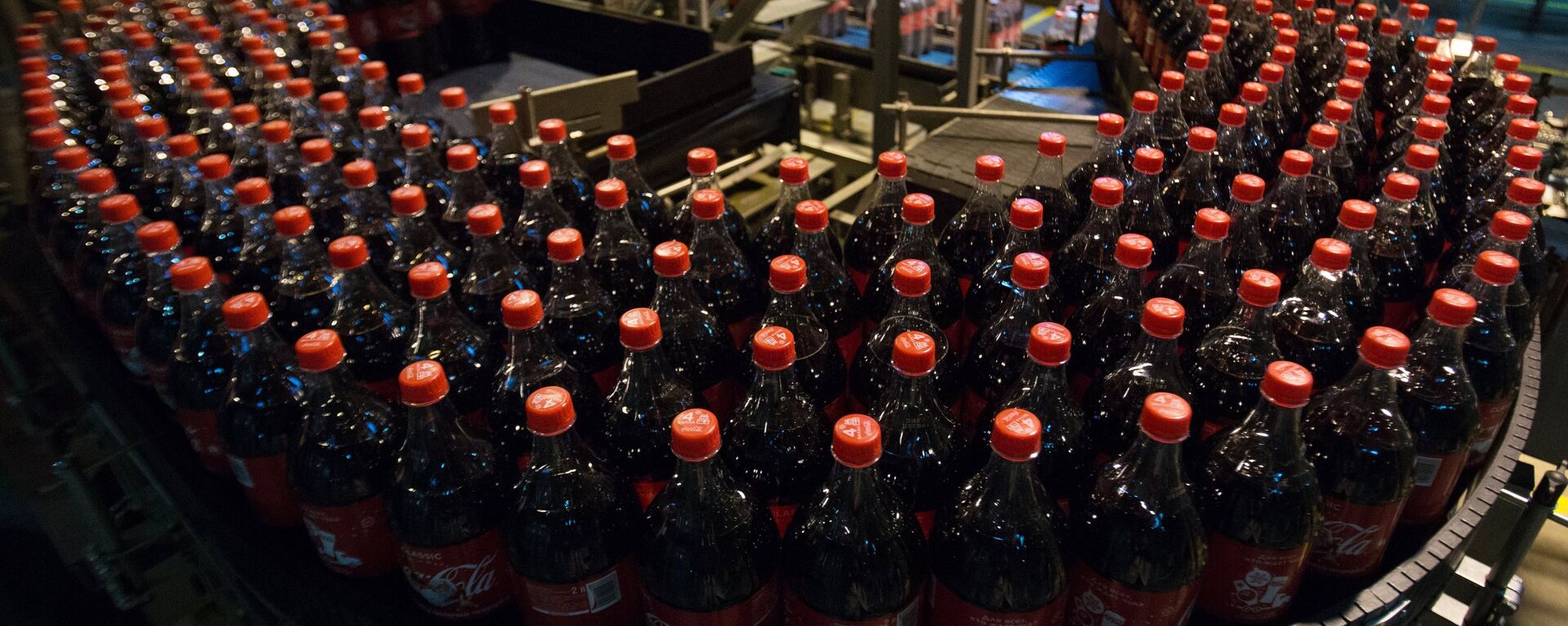 Производственная линия завода Coca-Cola - Sputnik Армения, 1920, 20.10.2021