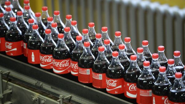 Производственная линия завода Coca-Cola - Sputnik Արմենիա