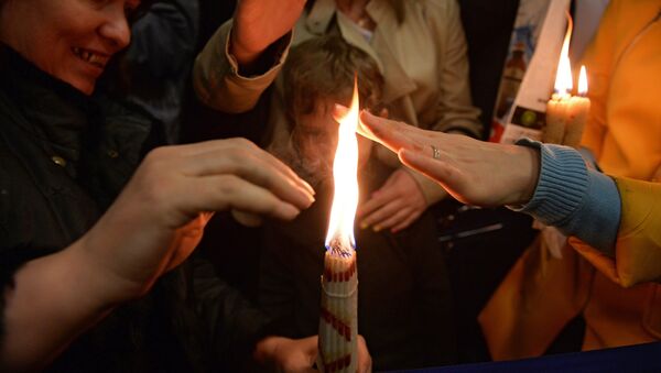 Встреча Благодатного огня - Sputnik Армения