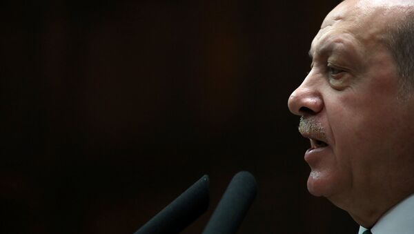 Президент Турции Реджеп Тайип Эрдоган - Sputnik Армения