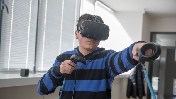 16-летний Ваге Аслоян из Ванадзора - создатель 3D-игры Rising Hope и соавтор Orcs Evolve - Sputnik Արմենիա