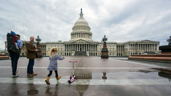 Здание Конгресса США на Капитолийском холме в Вашингтоне. - Sputnik Армения