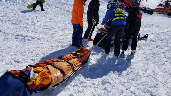 Пострадавший во время ЧП в Гудаури - Sputnik Արմենիա