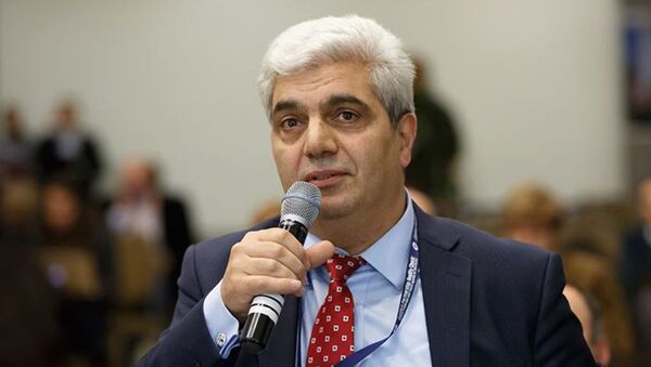 Руководитель Центра глобализации и регионального сотрудничества Степан Григорян - Sputnik Армения