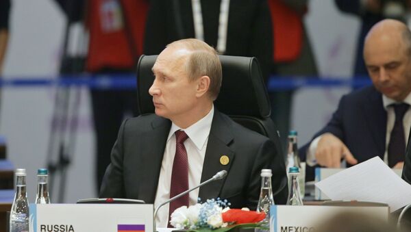 Президент РФ В.Путин принимает участие в саммите G20 в Турции Президент РФ В.Путин принимает участие в саммите G20 в Турции - Sputnik Армения