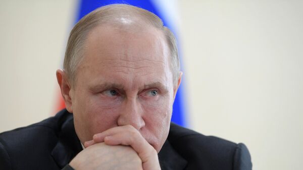 Президент РФ В. Путин посетил Кемерово - Sputnik Արմենիա
