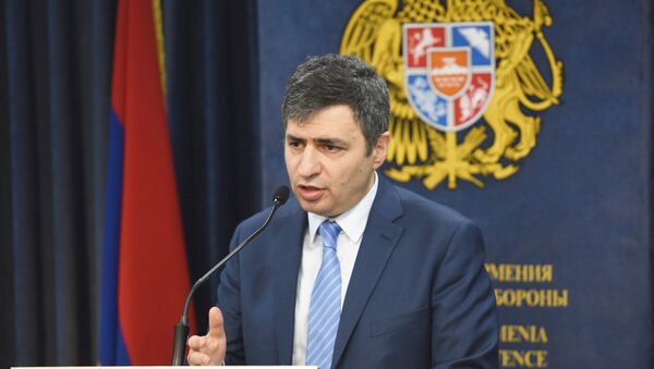 Заместитель министра обороны Армении Давид Пахчанян - Sputnik Արմենիա