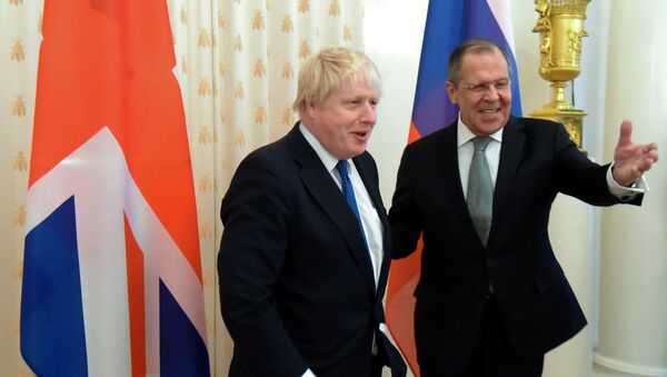 Встреча глав МИД РФ и Великобритании С. Лаврова и Б. Джонсона - Sputnik Армения