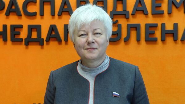 Член Комитета Совета Федерации России по международным делам Ольга Тимофеева - Sputnik Армения