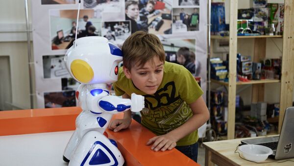 Выставка Робостанция на ВДНХ в Москве - Sputnik Армения