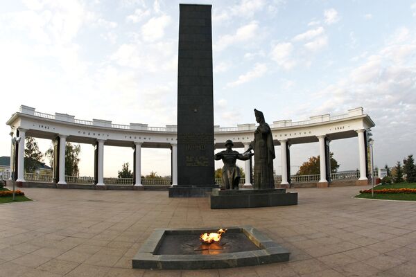 Памятник воинам Мордовии, павшим в годы Великой Отечественной войны, в Саранске - Sputnik Армения