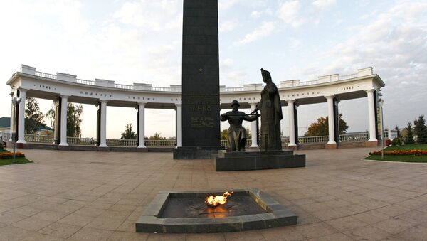 Памятник воинам Мордовии, павшим в годы Великой Отечественной войны, в Саранске - Sputnik Արմենիա