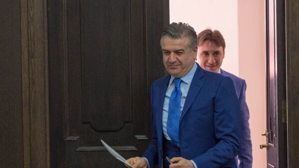 Премьер-министр Армении Карен Карапетян - Sputnik Армения
