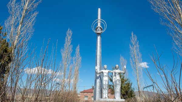 Памятник Гагарину в селе Гагарин - Sputnik Արմենիա