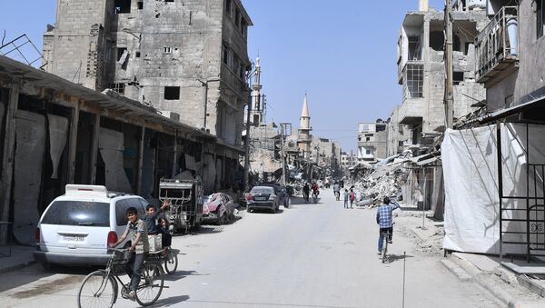 Ситуация в сирийском городе Дума - Sputnik Արմենիա
