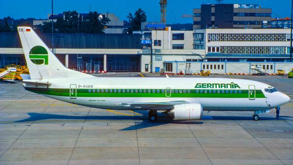 Самолет Boeing 737-300 авиакомпании Germania - Sputnik Արմենիա