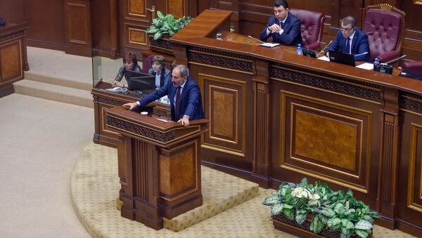 Специальное заседание парламента по выборам нового премьер-министра Армении (1 мая 2018). Еревaн - Sputnik Армения